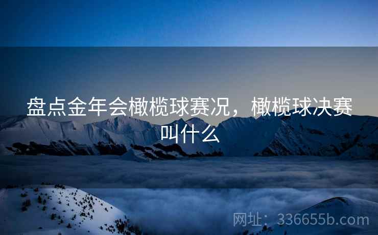 盘点金年会橄榄球赛况，橄榄球决赛叫什么