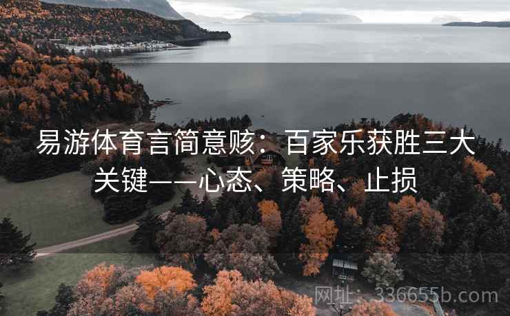 易游体育言简意赅：百家乐获胜三大关键——心态、策略、止损